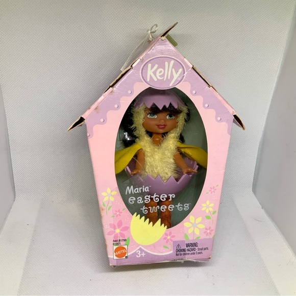 BARBIE Kelly MARIA EASTER TWEETS  DOLL 4” GREAT EASTER BASKET GIFT! NEW - Picture 2 of 4